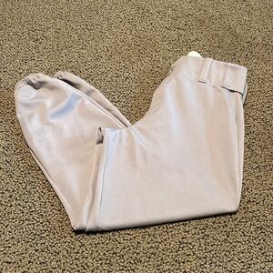 Alleson Athletic Gray Baseball Pants Size XL Youth in EUC